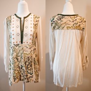 Anthropologie tunic top, worn once